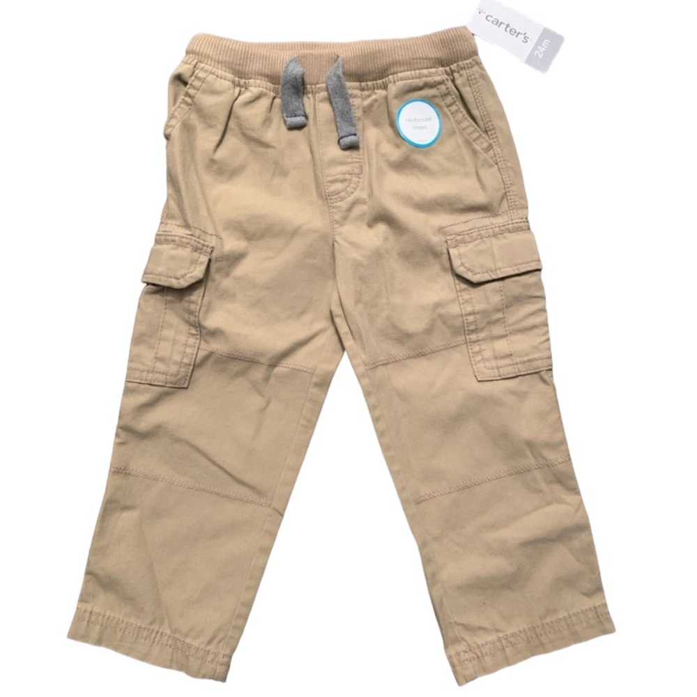 NWT Carter’s Boy’s Khaki Cargo Pants
